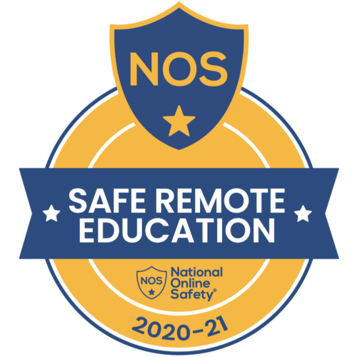 National Online Safety Safe Remote Education 2020-21 badge
