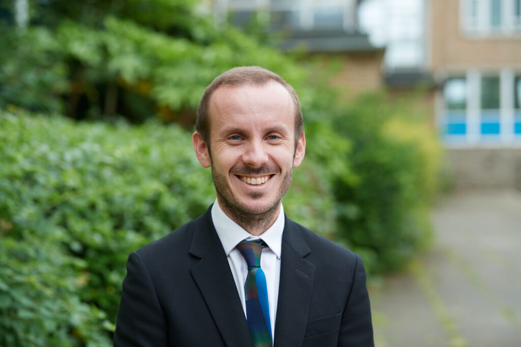 Photo of Ben Russell, Principal at The Halley Academy.